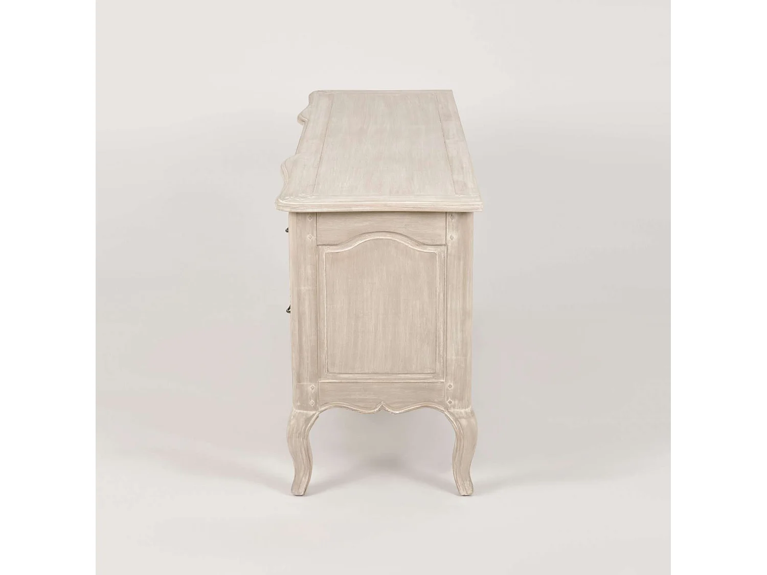 Sideboard 158x69x48 cm beige Venezia Bianco VEB834K