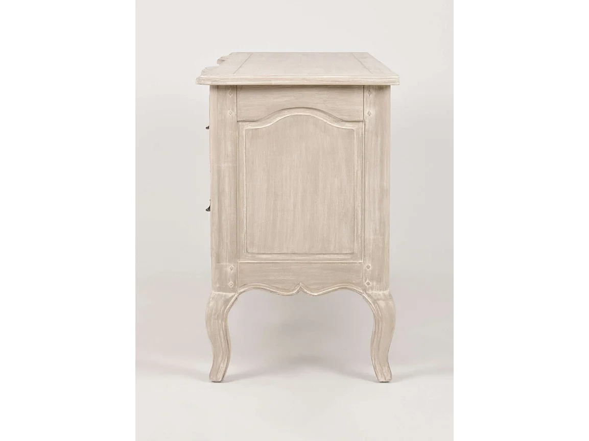 Sideboard 158x69x48 cm beige Venezia Bianco VEB834K