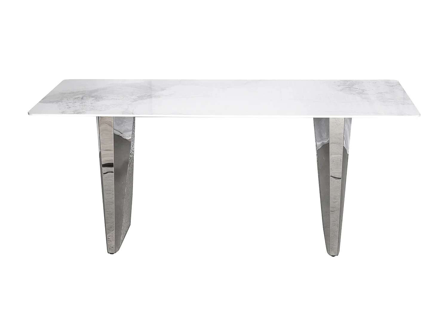 Table 200x75x100 cm argent Modig M33