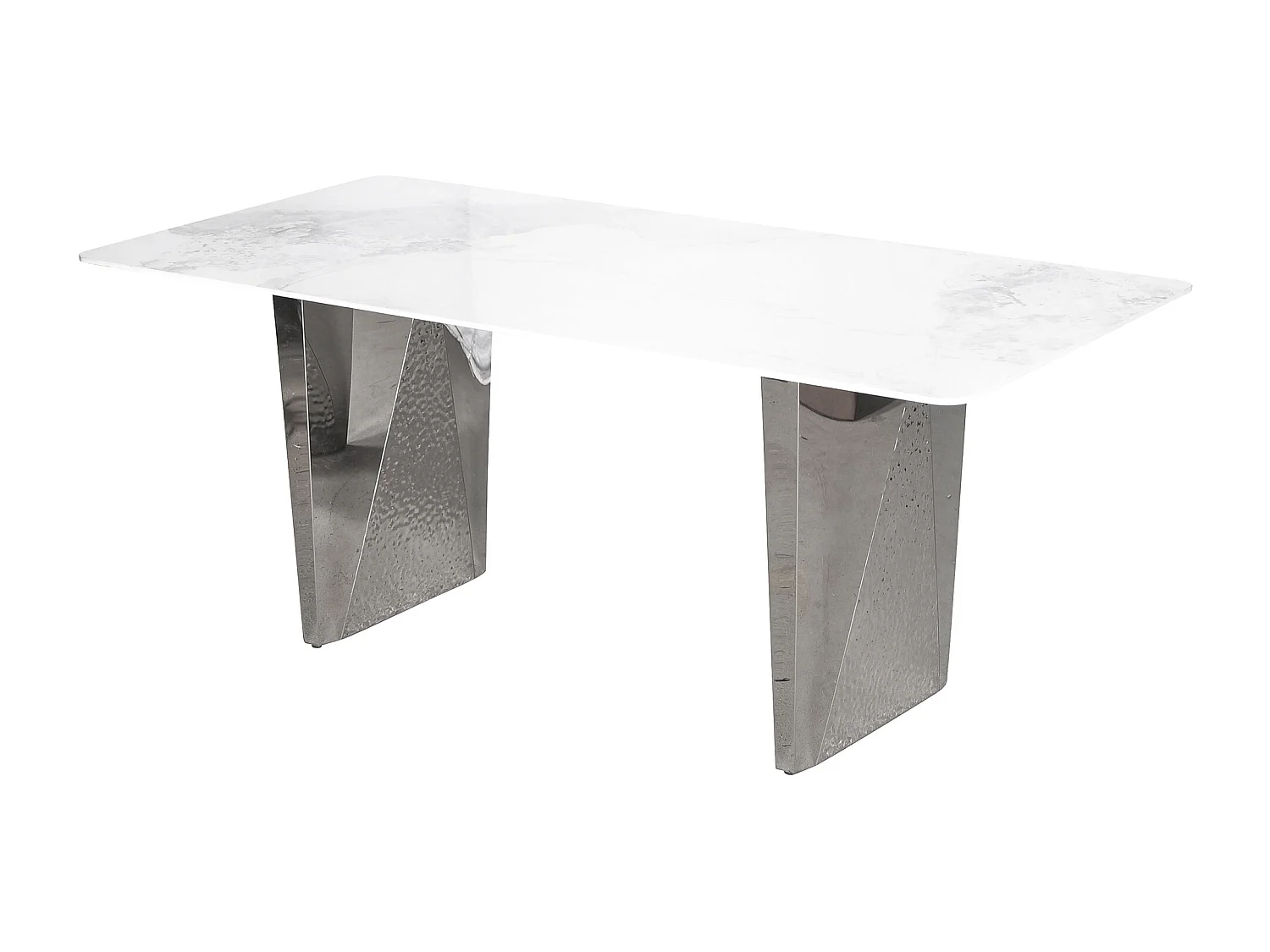 Table 200x75x100 cm argent Modig M33
