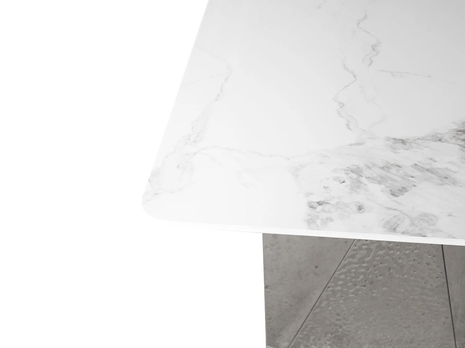 Table 200x75x100 cm argent Modig M33