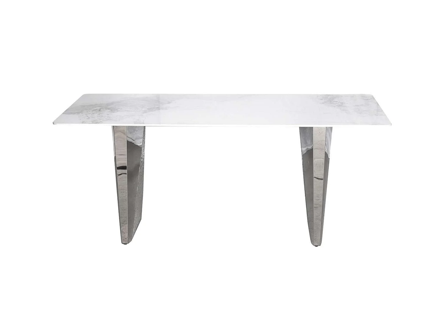 Table 200x75x100 cm argent Modig M33
