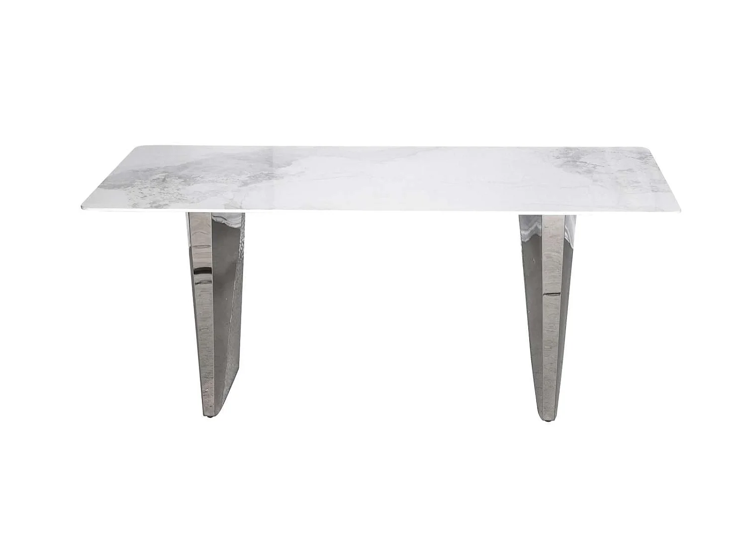 Table 200x75x100 cm argent Modig M33