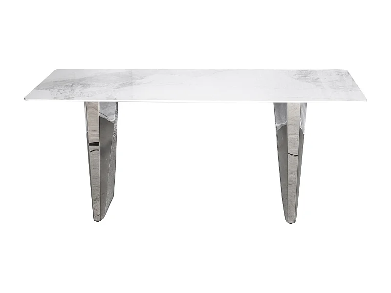 Table 200x75x100 cm argent Modig M33