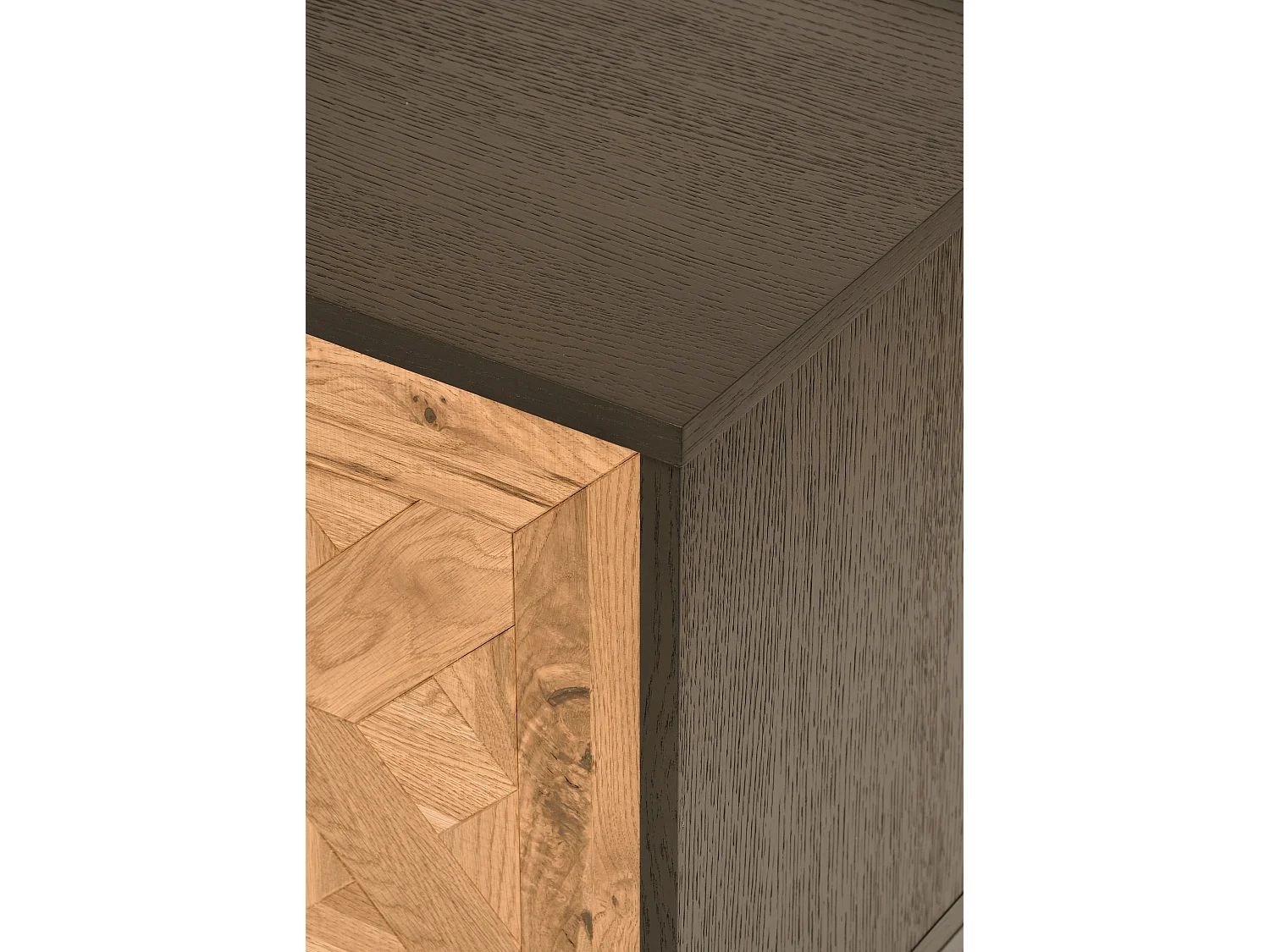 Commode 133x55x39 cm noire Indus IN25-2