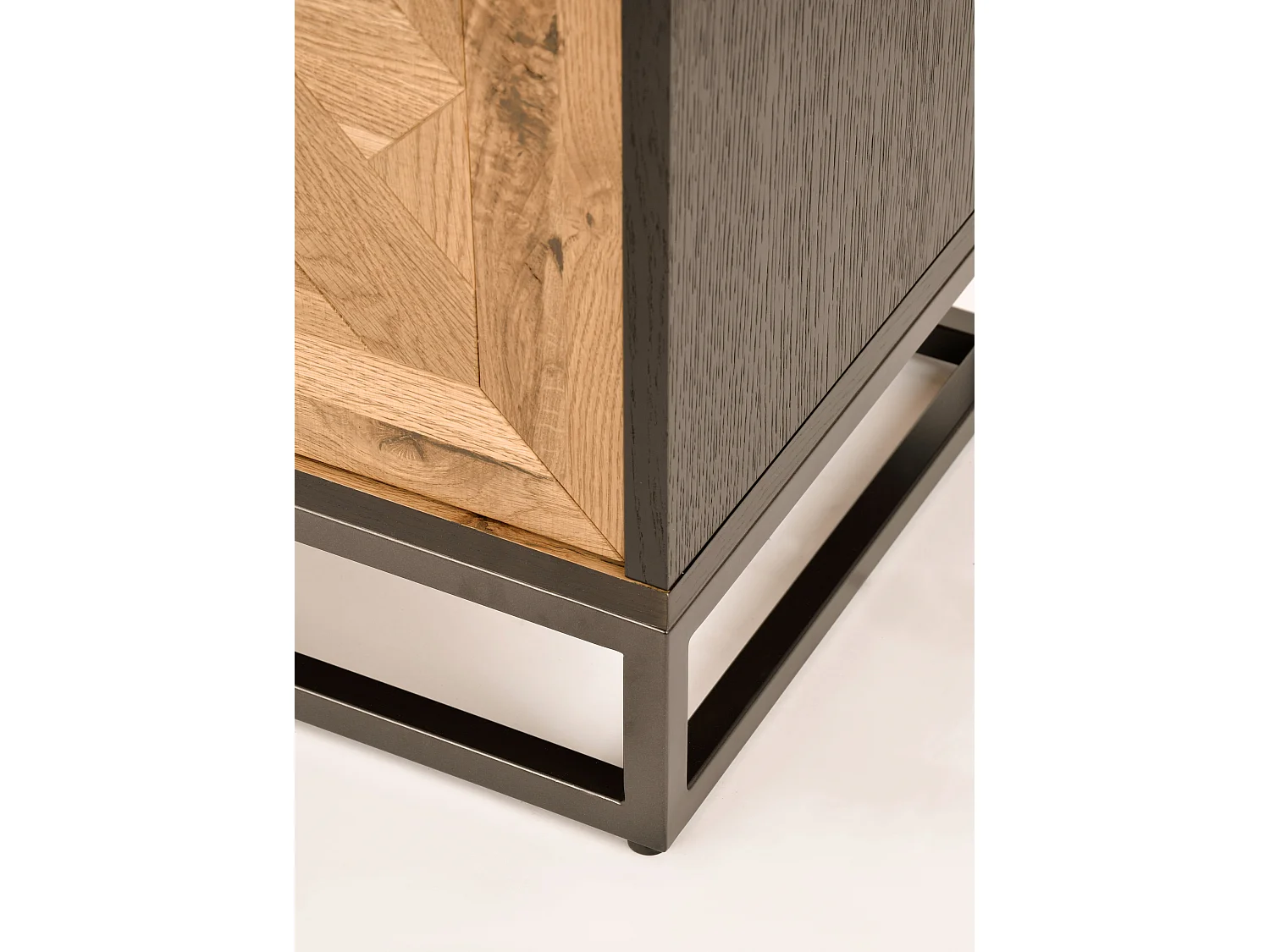 Commode 133x55x39 cm noire Indus IN25-2