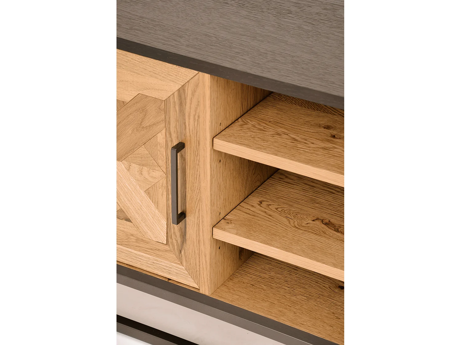 Commode 133x55x39 cm noire Indus IN25-2