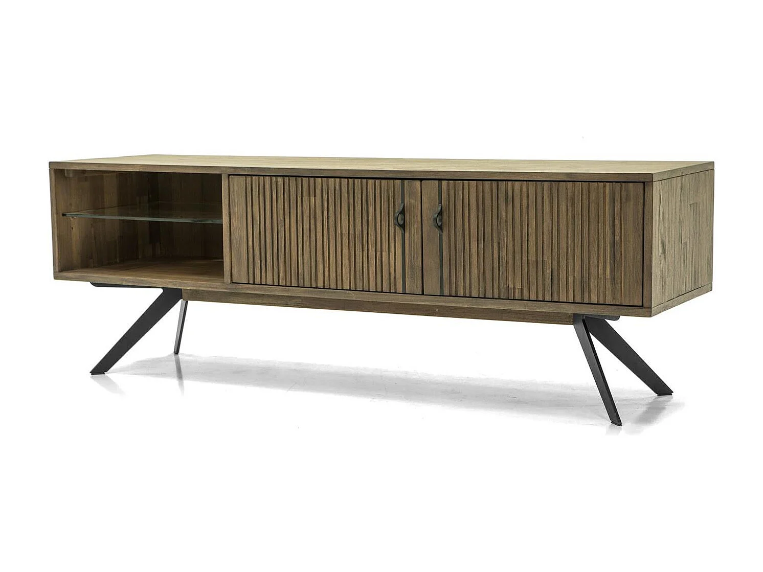 Kommode 160x55x45 cm braun Massa MASL01