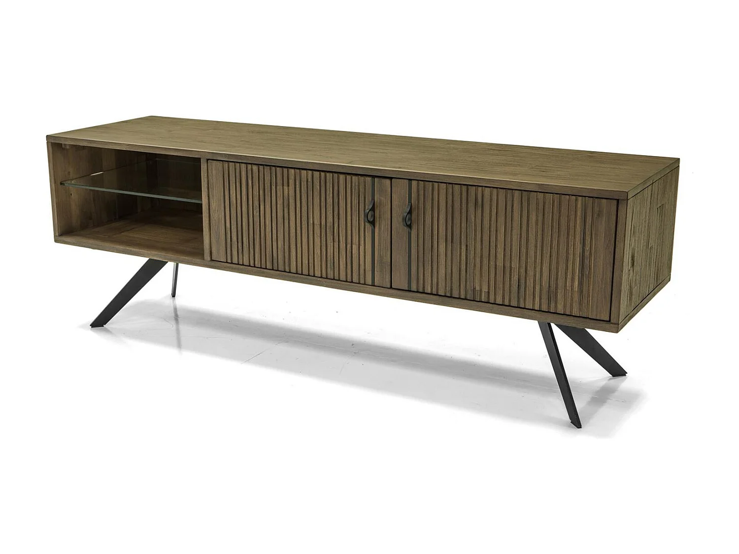 Kommode 160x55x45 cm braun Massa MASL01