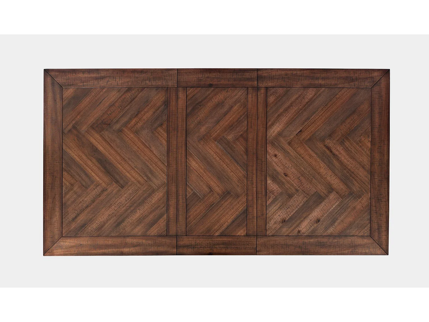 Tisch 152,5-198x77,5x106,5 cm Dunkelbraun Avola AV1931-78