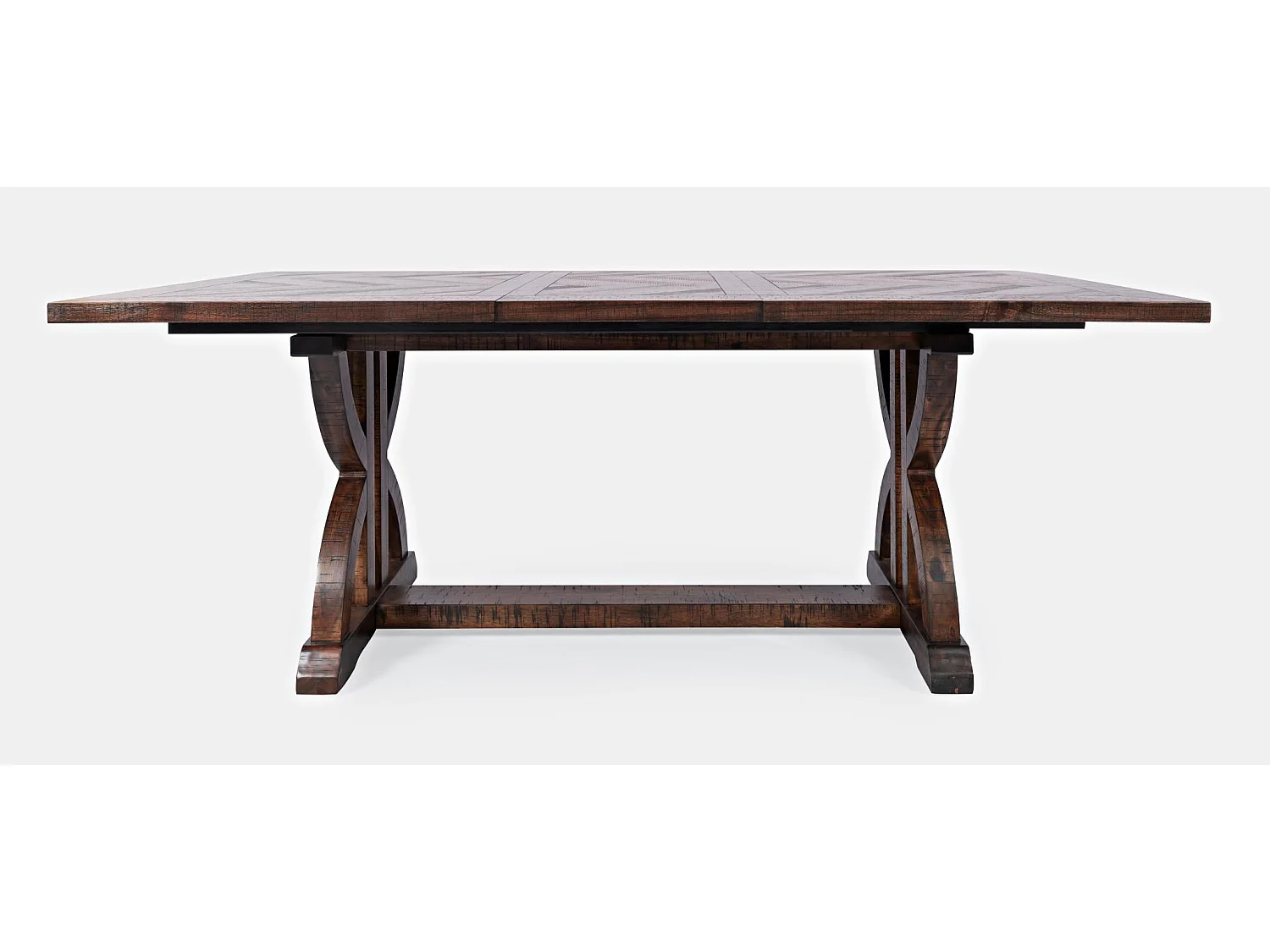 Table 152,5-198x77,5x106,5 cm Marron foncé Avola av1931-78