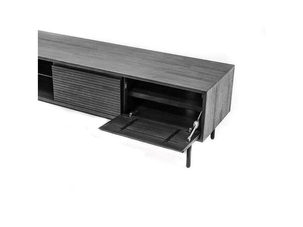 Aparador 130x50x45 cm cinza tundra Capella CAPL01-130