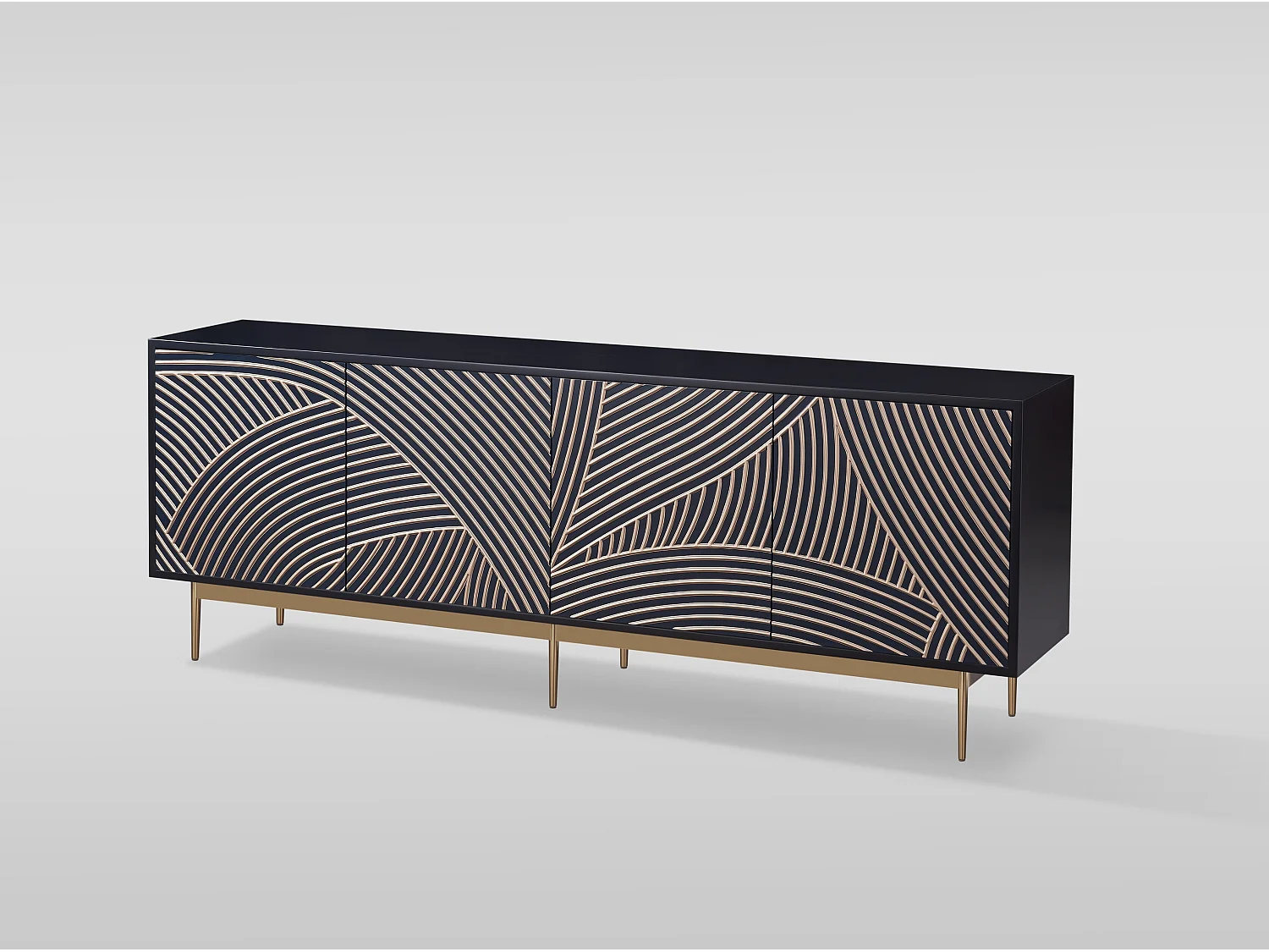 Armário 200x72x40 cm azul escuro Stilig ST316