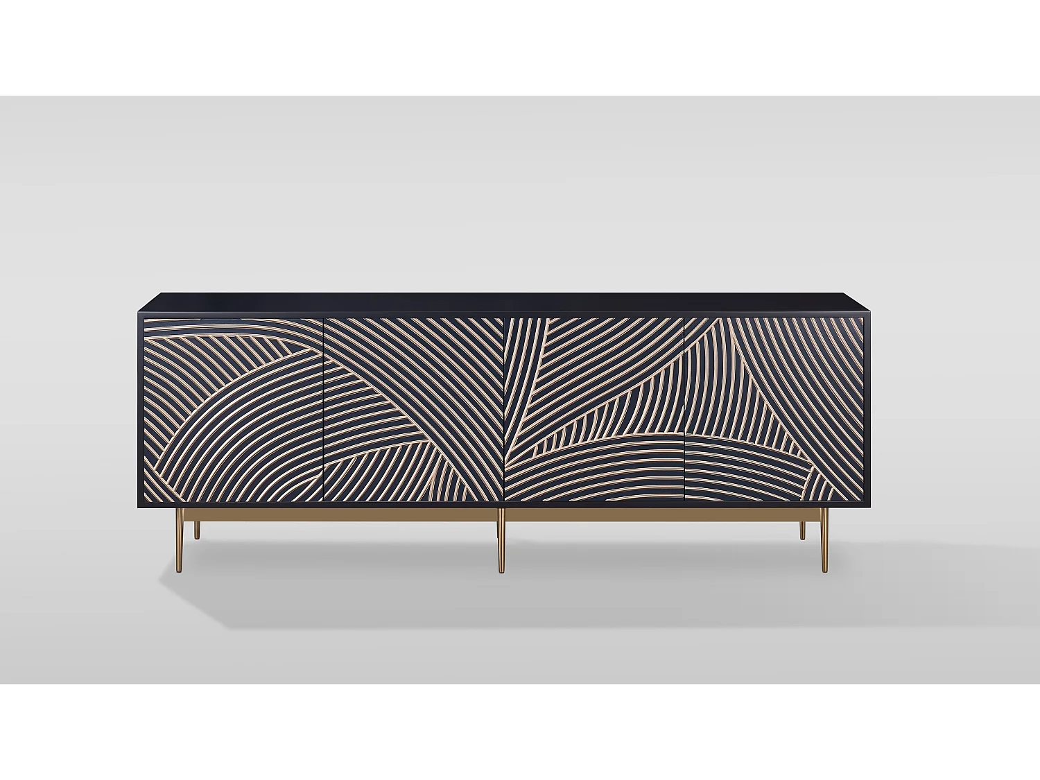 Armoire 200x72x40 cm bleu foncé Stilig ST316