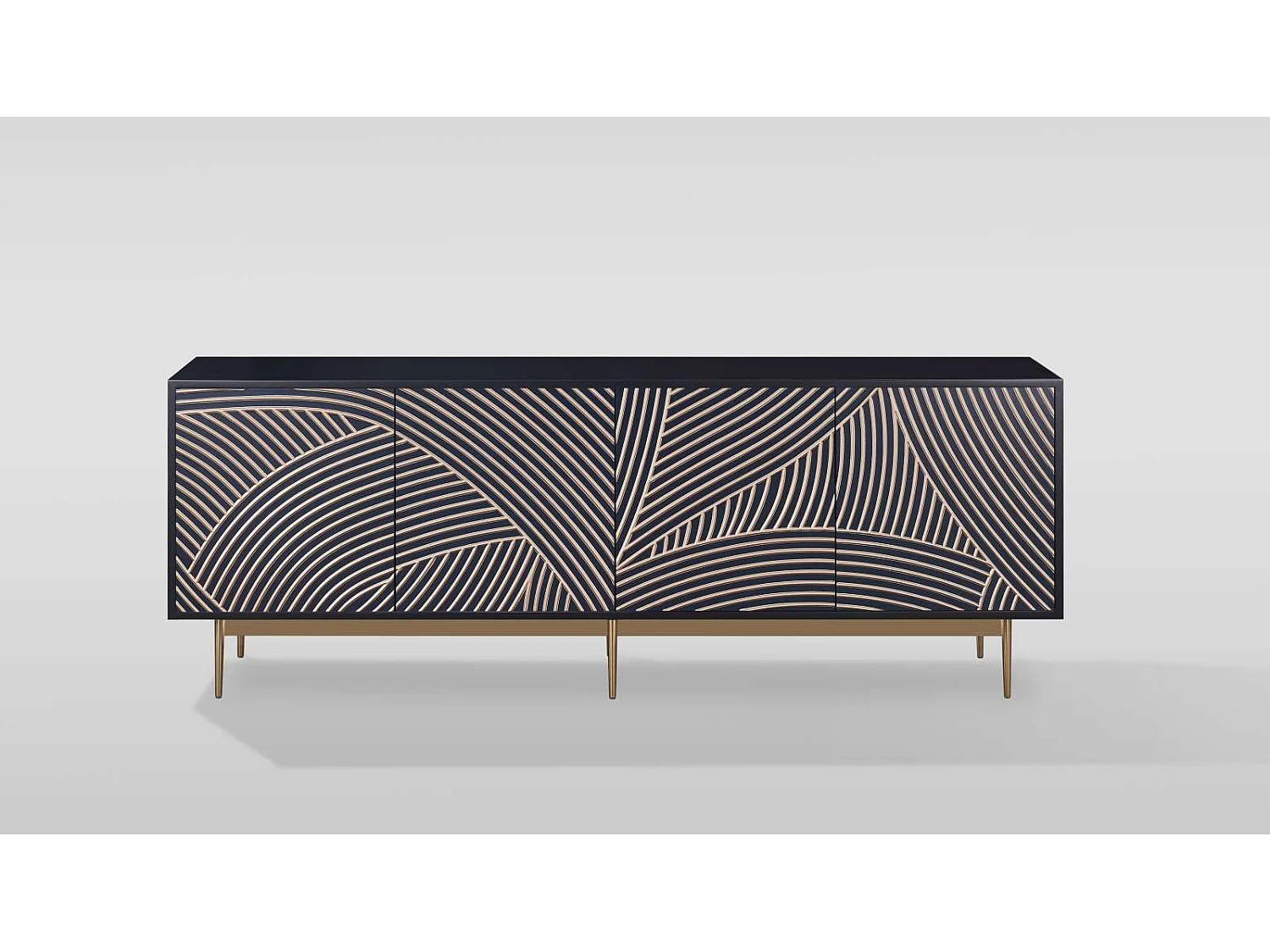 Armoire 200x72x40 cm bleu foncé Stilig ST316