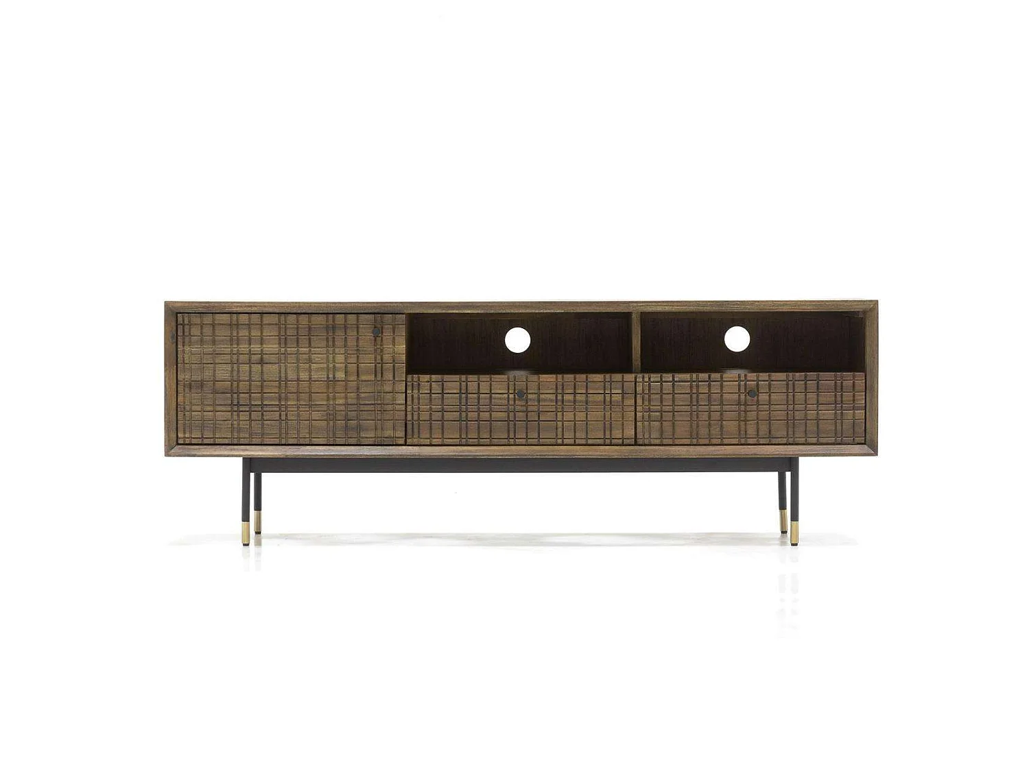 Chest of drawers 160x55x45 cm brown maze mazl01-160