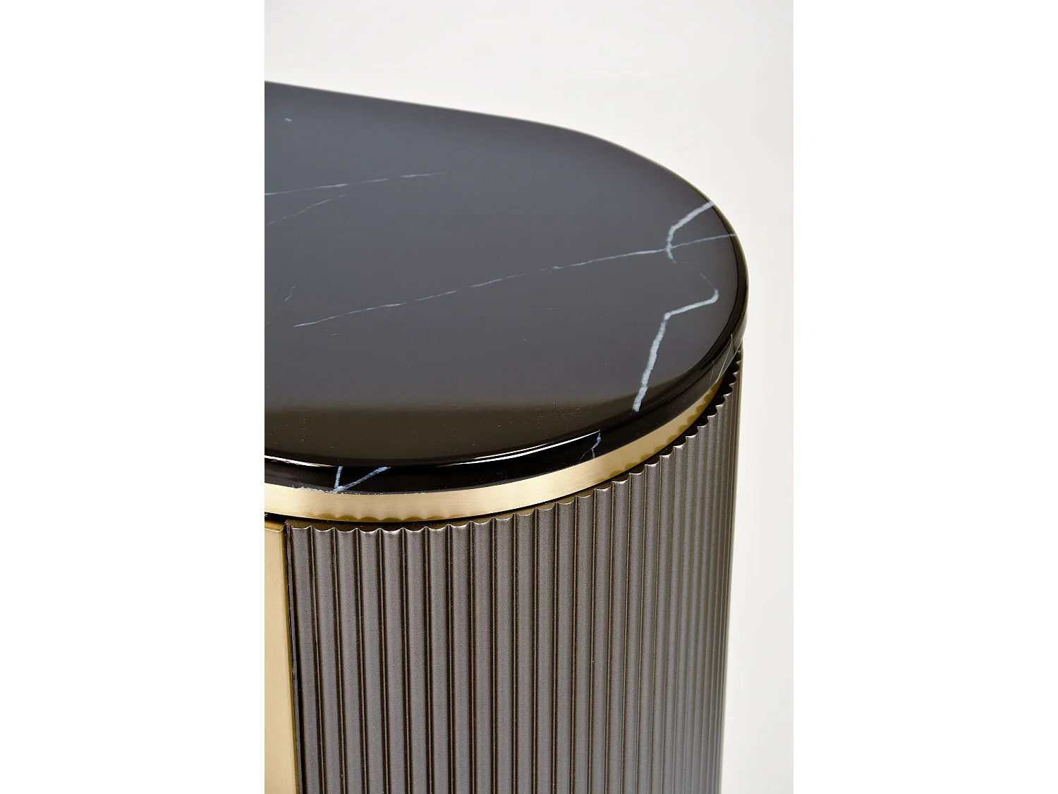 Commode 200x60x40 cm gris foncé stilig st382a