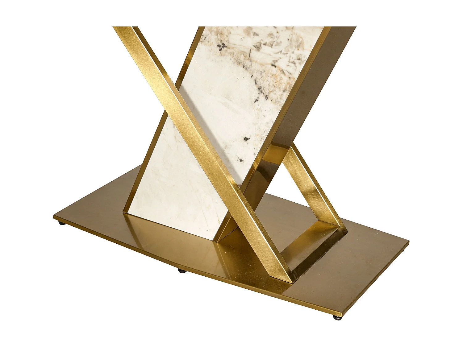 Table 180x75x90 cm Blanc or modig m55