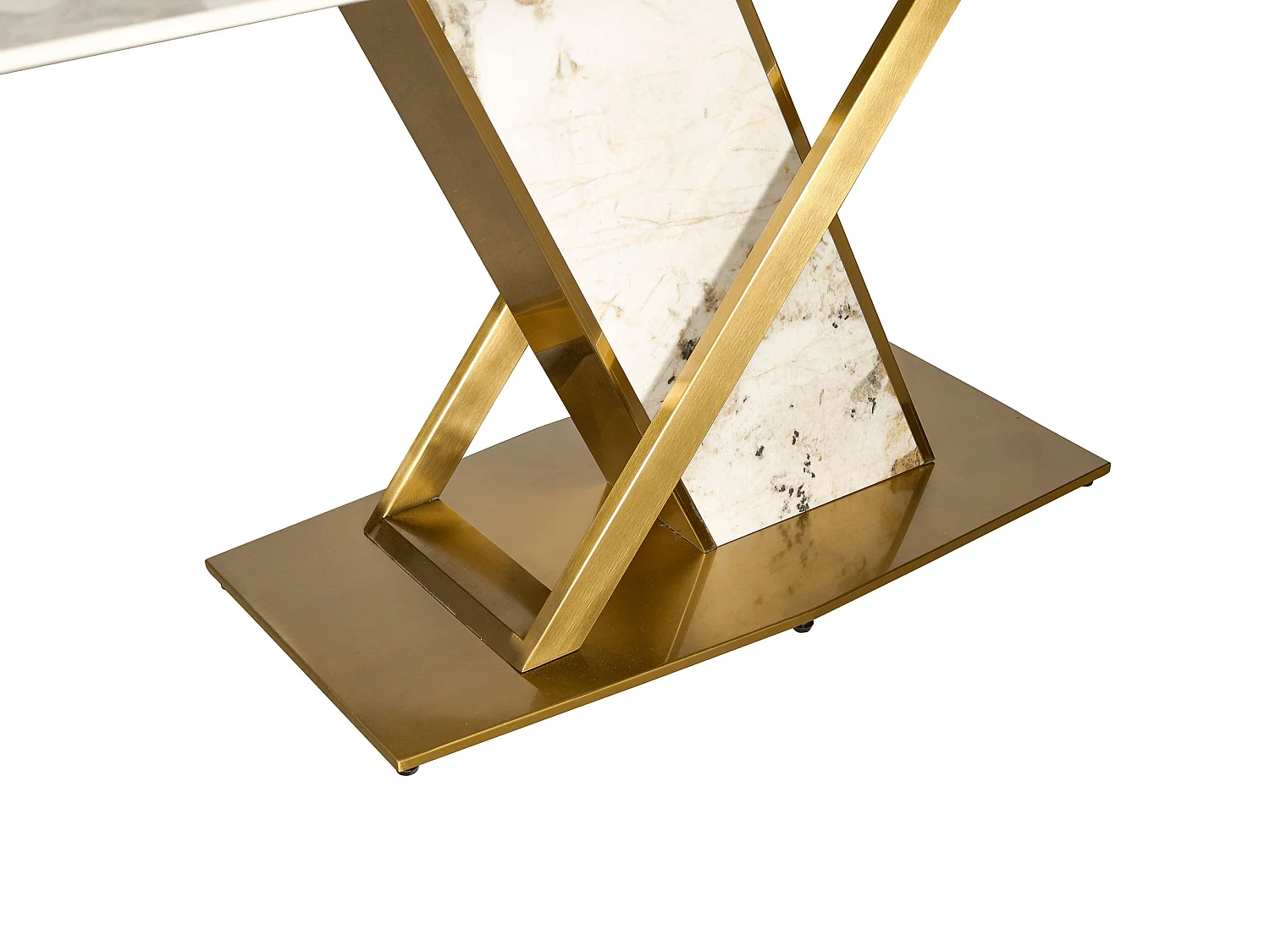 Table 180x75x90 cm Blanc or modig m55