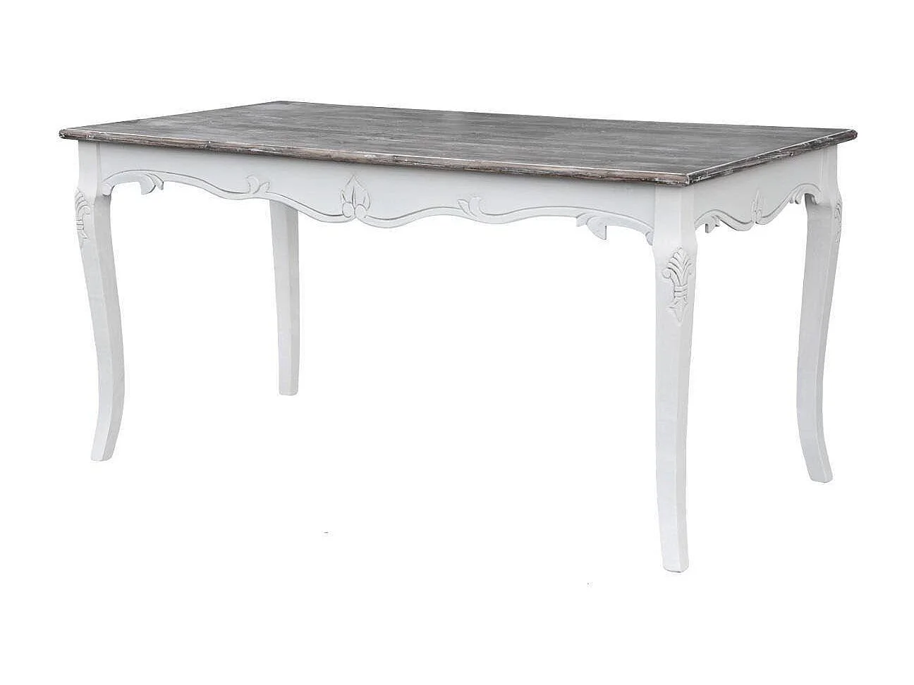 Tisch 160x78x80 cm weiß Rimini weiß riw026