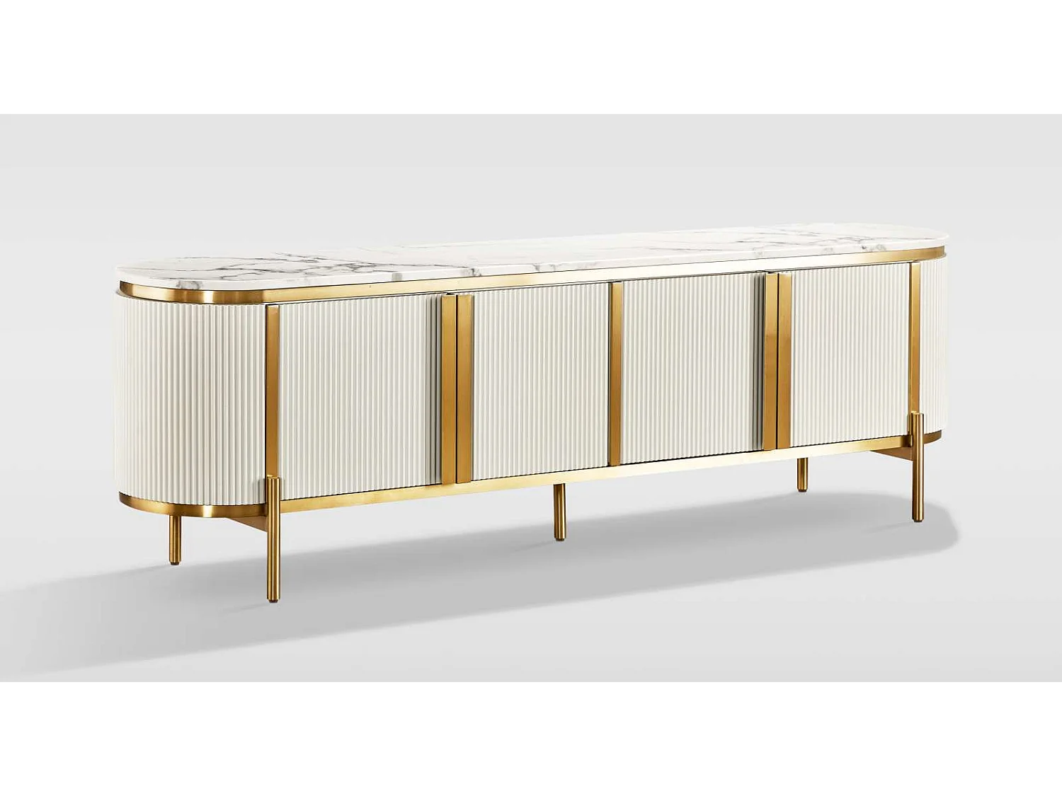 Armoire 200x60x40 cm blanche Stilig ST382C