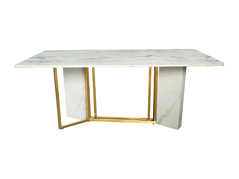 Table 180x75x90 cm blanc or modig m41