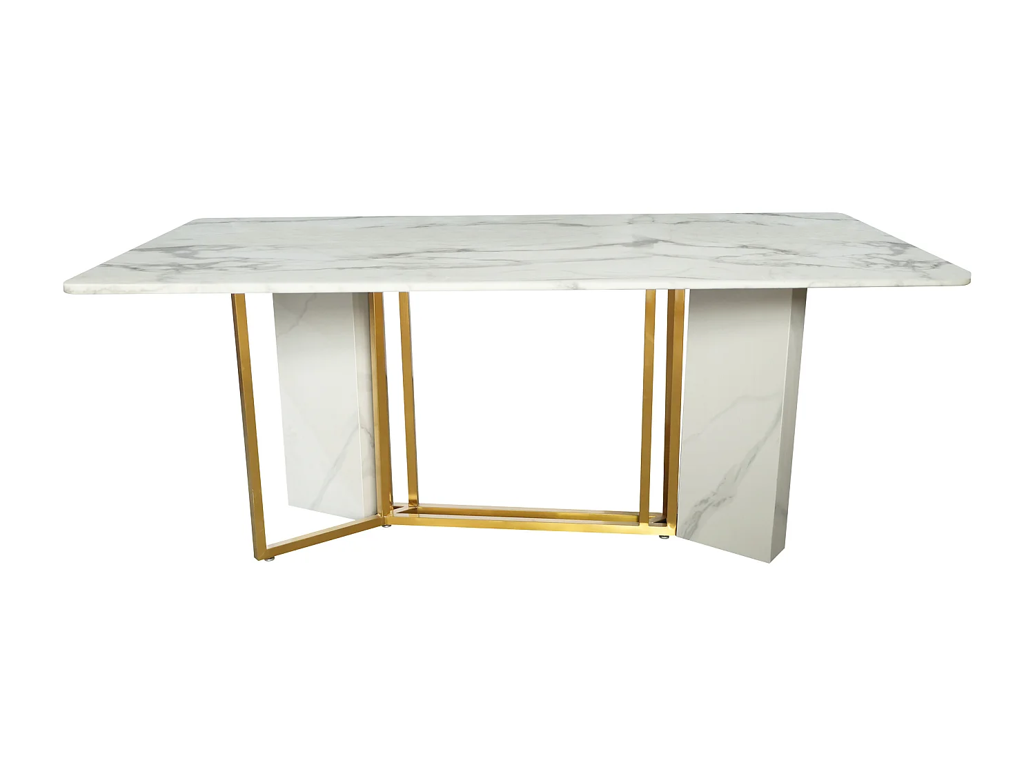 Table 180x75x90 cm blanc or modig m41