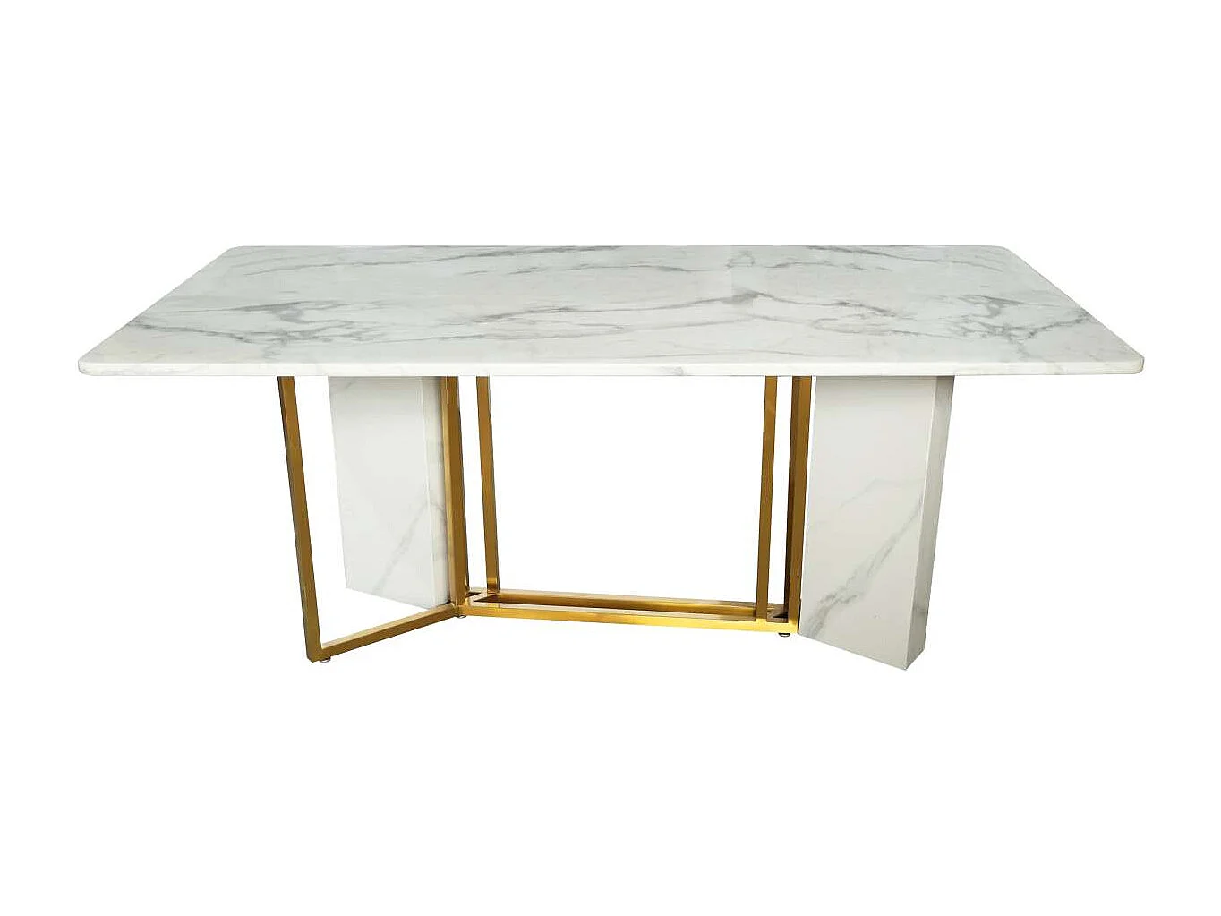 Table 180x75x90 cm blanc or modig m41