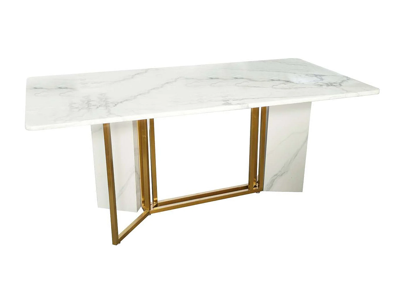 Table 180x75x90 cm blanc or modig m41