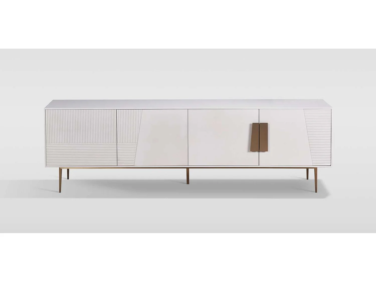 Cabinet 200x60x40 cm white Stilig ST101A