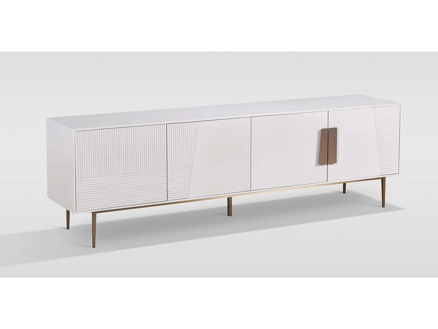 Cabinet 200x60x40 cm white Stilig ST101A