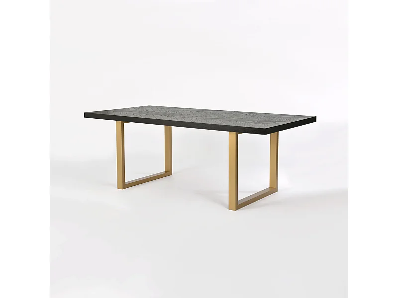 Tavolo 200x75x100 cm nero Seville SEV01-0