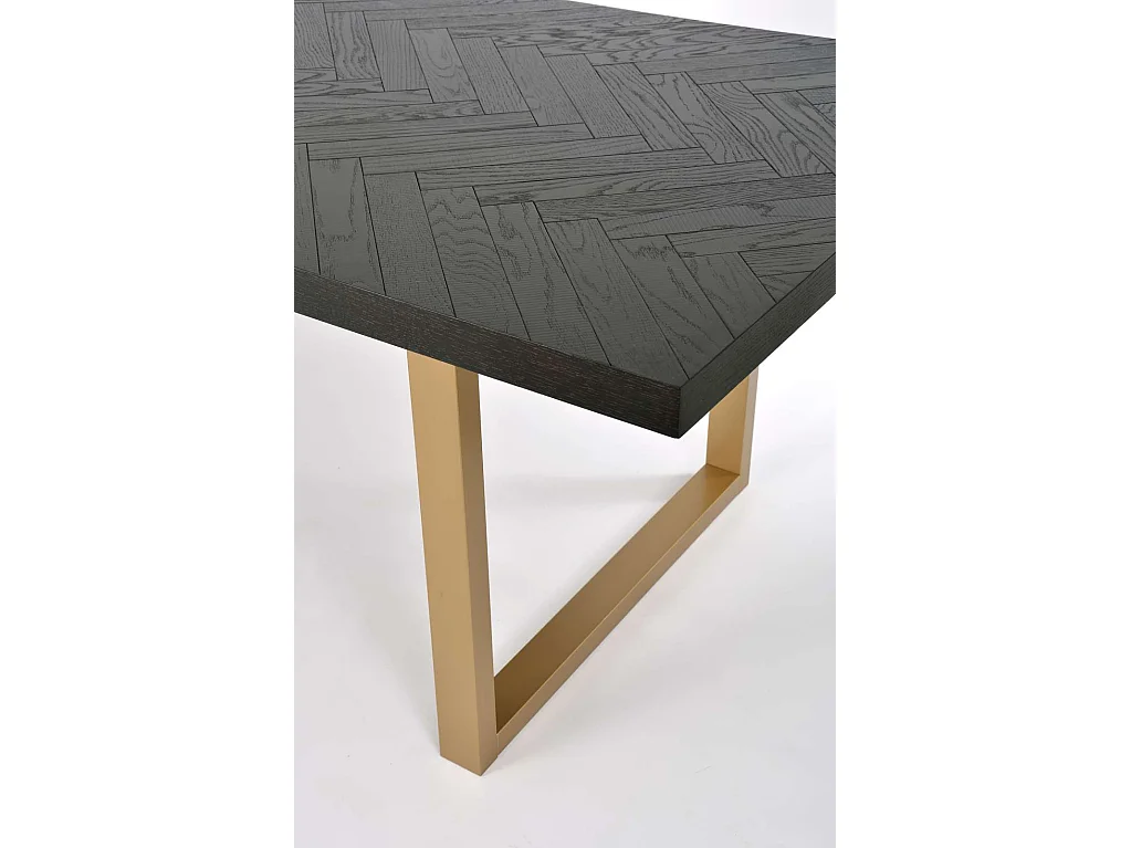 Mesa 200x75x100 cm preta Sevilha SEV01-0