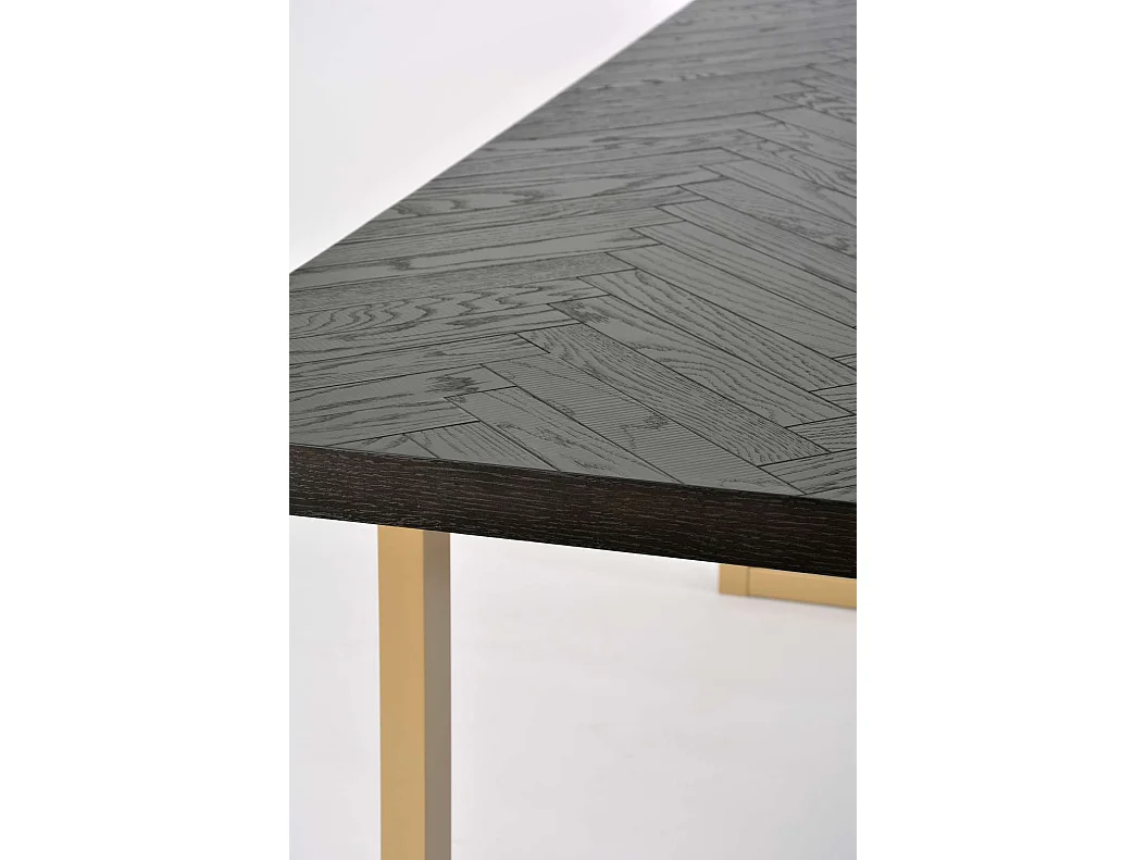 Mesa 200x75x100 cm preta Sevilha SEV01-0