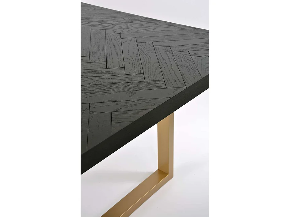 Mesa 200x75x100 cm preta Sevilha SEV01-0