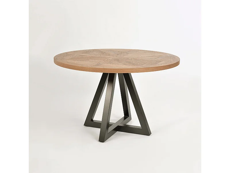 Tafel 125x76,5x125 cm Natuurlijk eiken Indus IN09-0