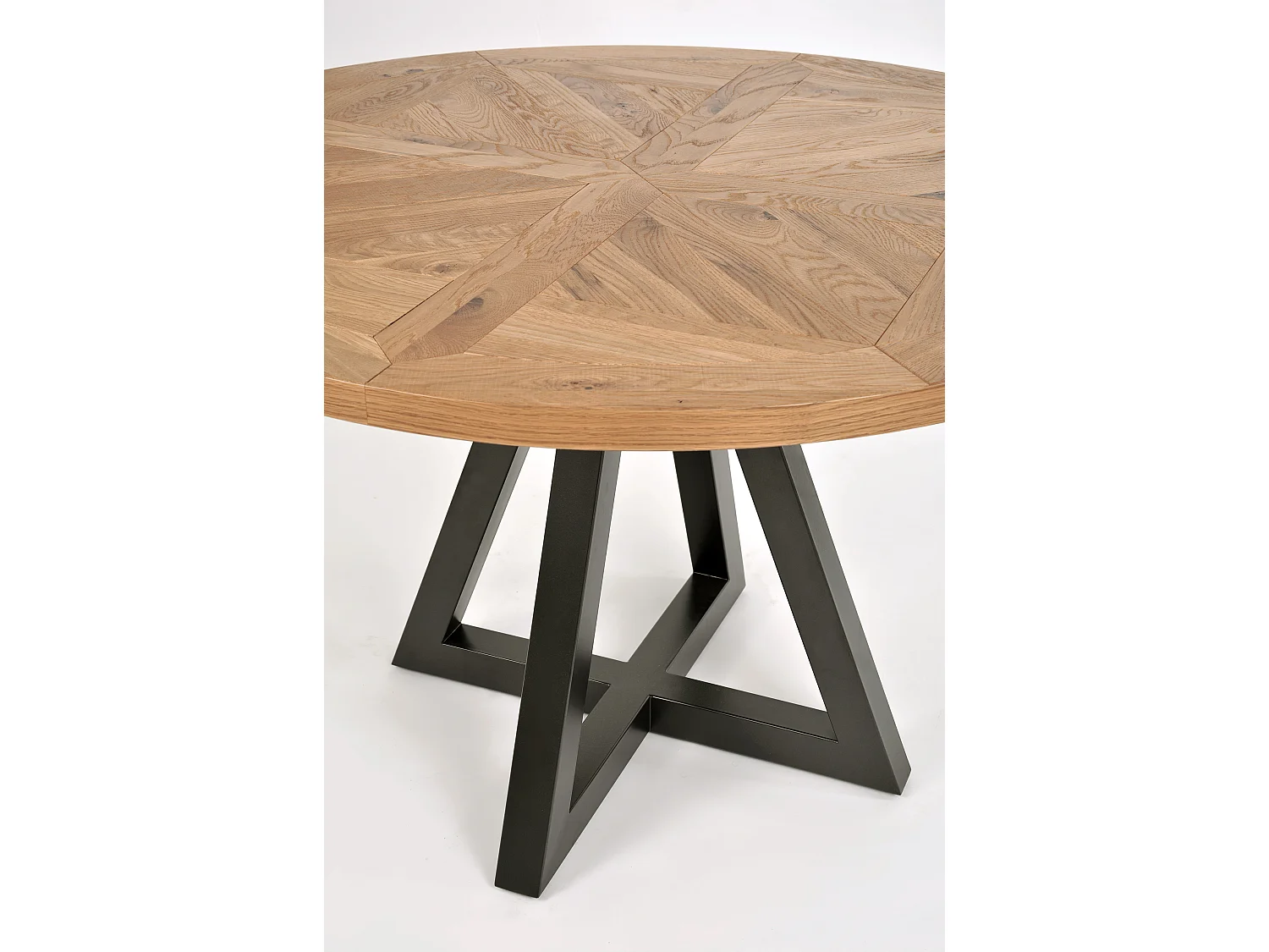 Table 125x76,5x125 cm Chêne naturel Indus IN09-0