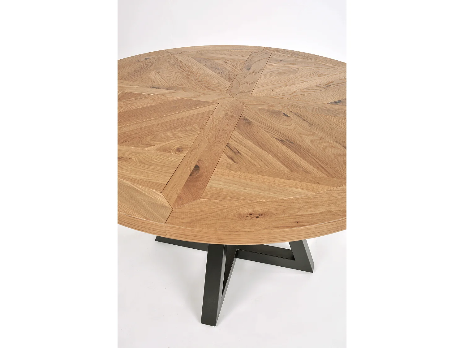 Table 125x76,5x125 cm Chêne naturel Indus IN09-0