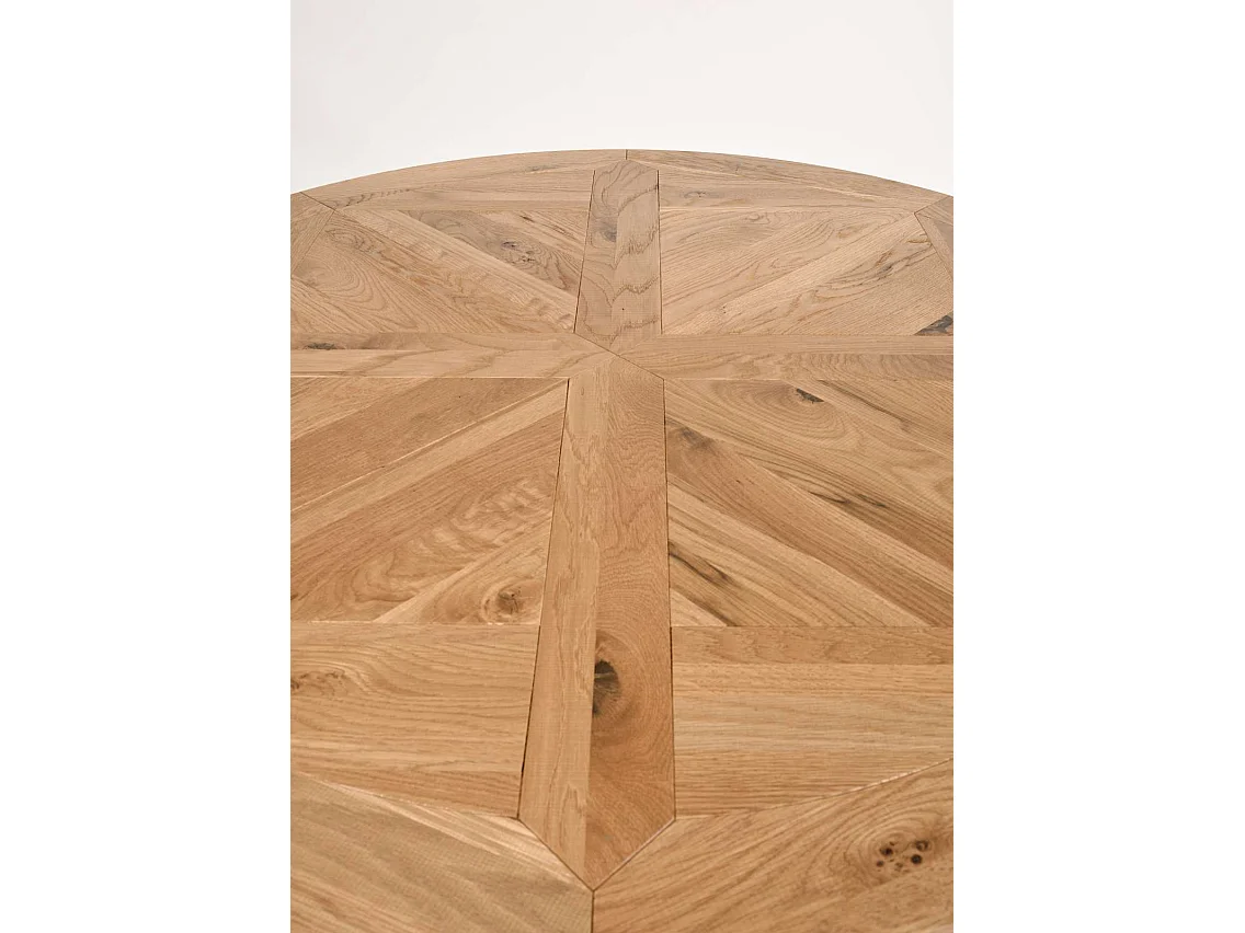 Bord, Indus, 125 cm, Naturlig Eg