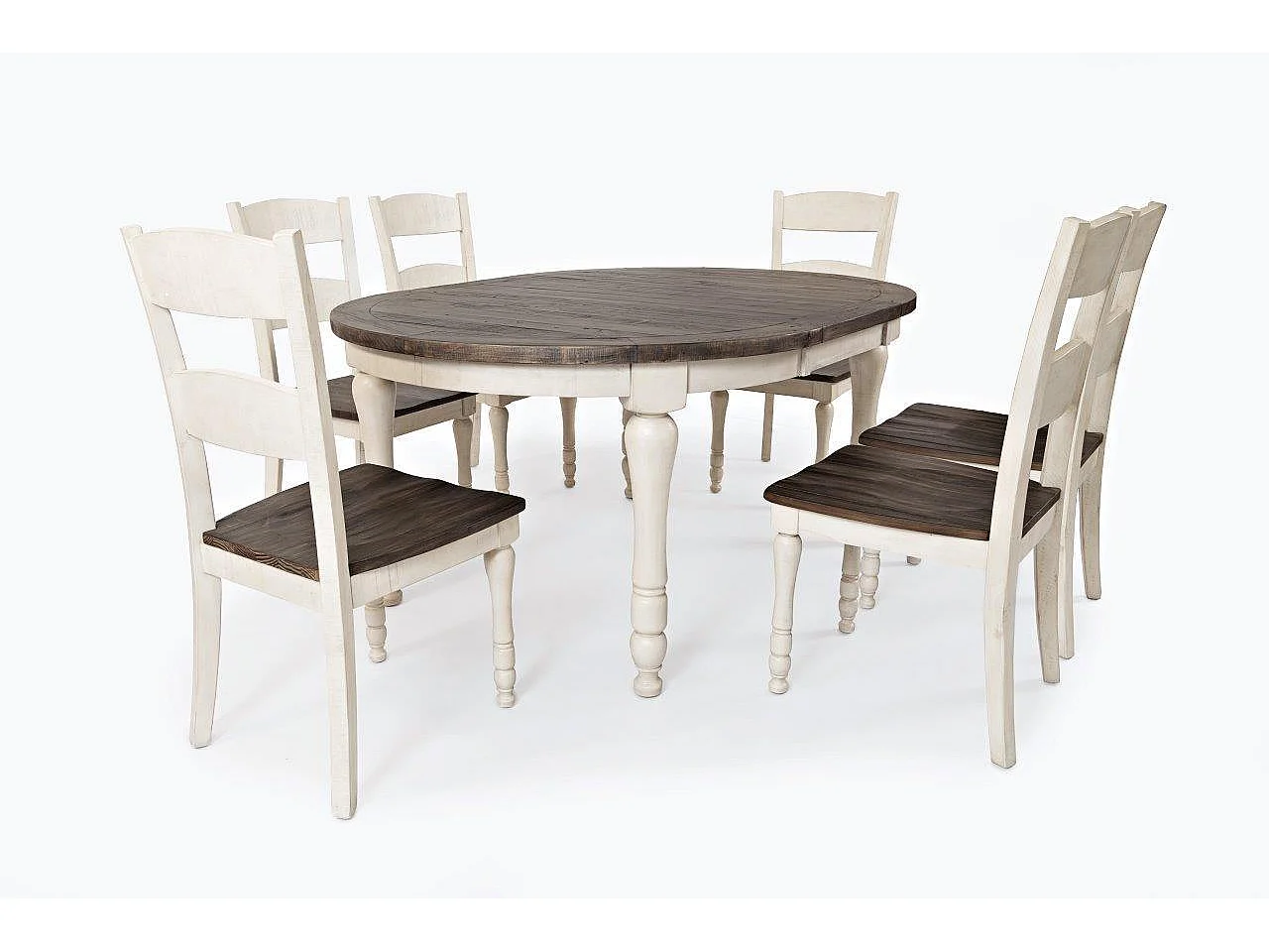 Table extensible 122-167x76x122 cm brun Avola AV1706-66