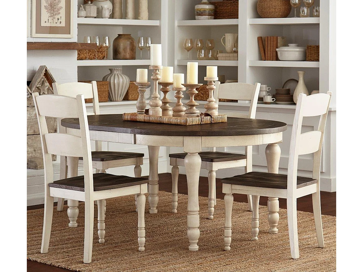 Table extensible 122-167x76x122 cm brun Avola AV1706-66