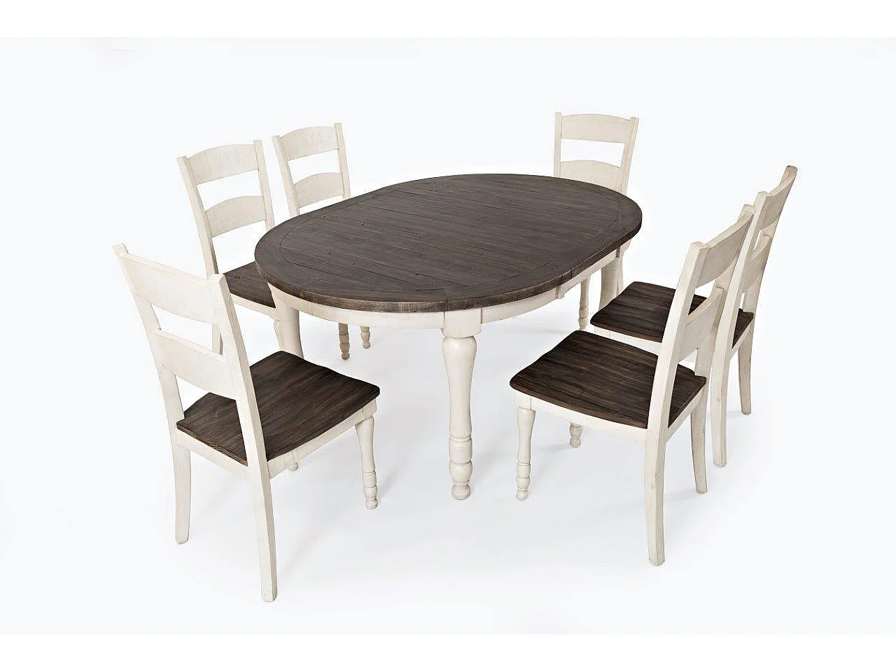 Table extensible 122-167x76x122 cm brun Avola AV1706-66