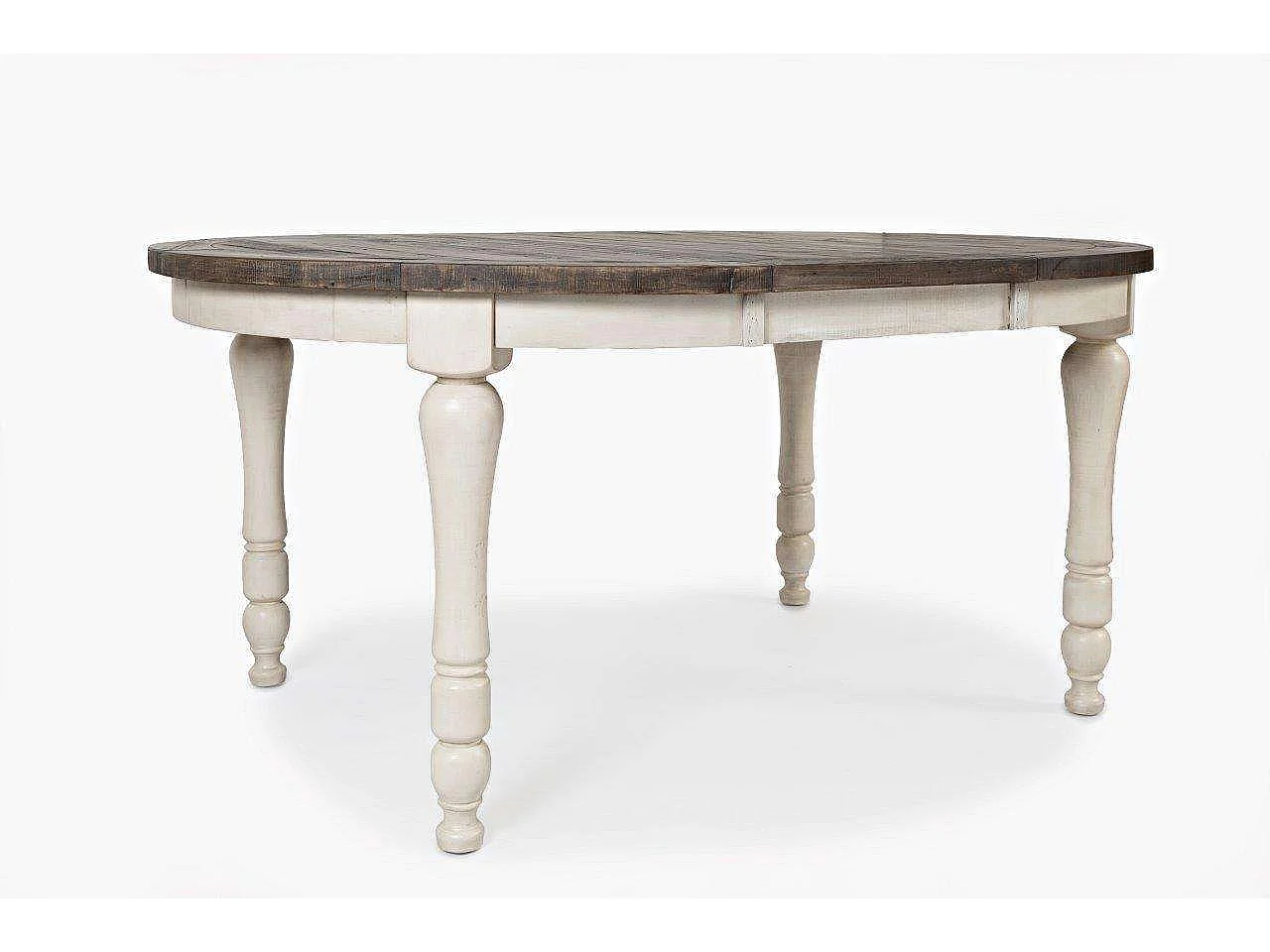 Udtrækkeligt Bord, Avola, 122-167 cm, Hvid Brun