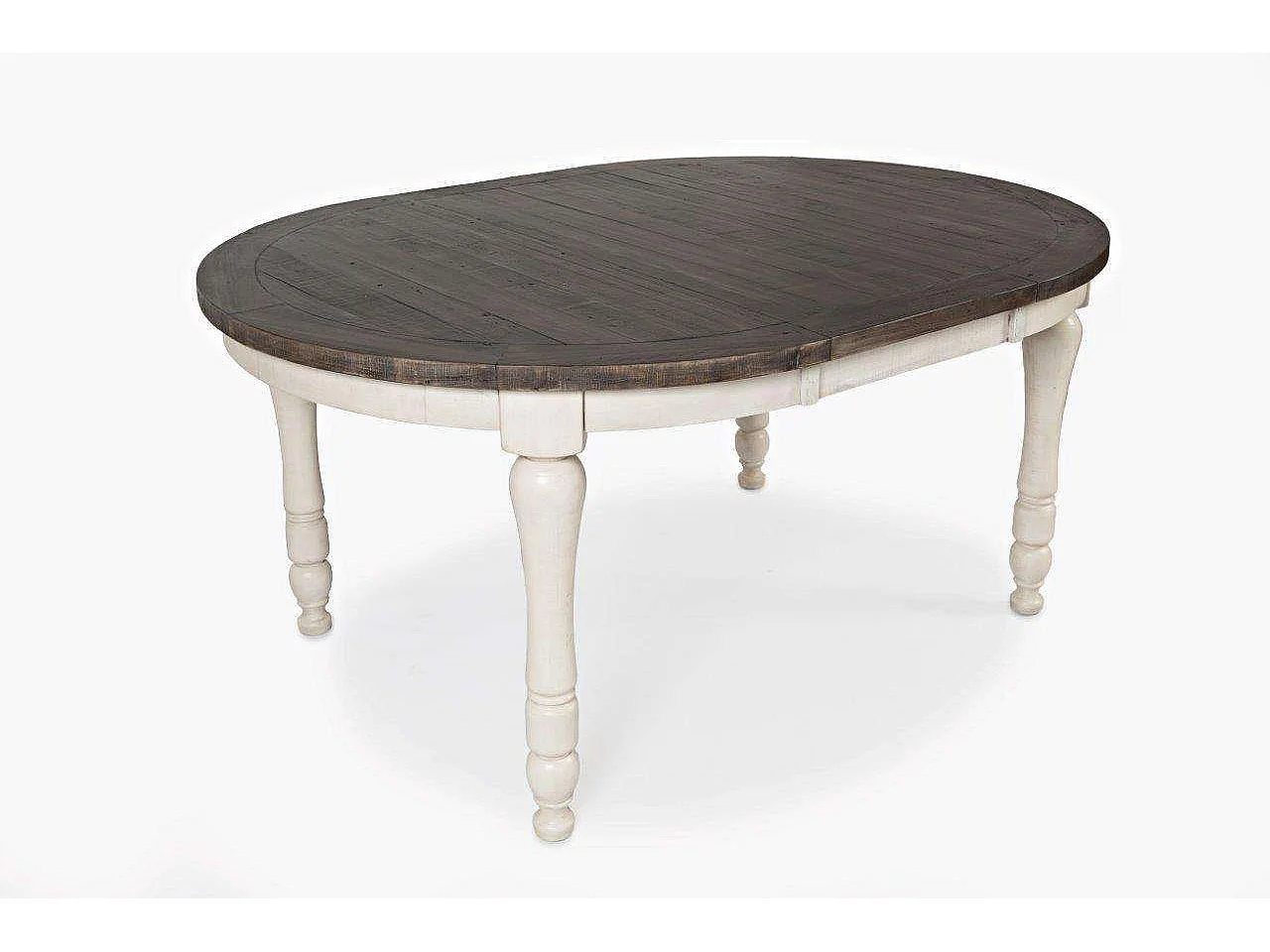 Udtrækkeligt Bord, Avola, 122-167 cm, Hvid Brun