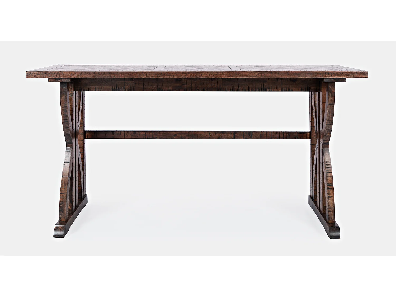 Table de bar 188x91,5x46 cm brun foncé Avola av1931-74