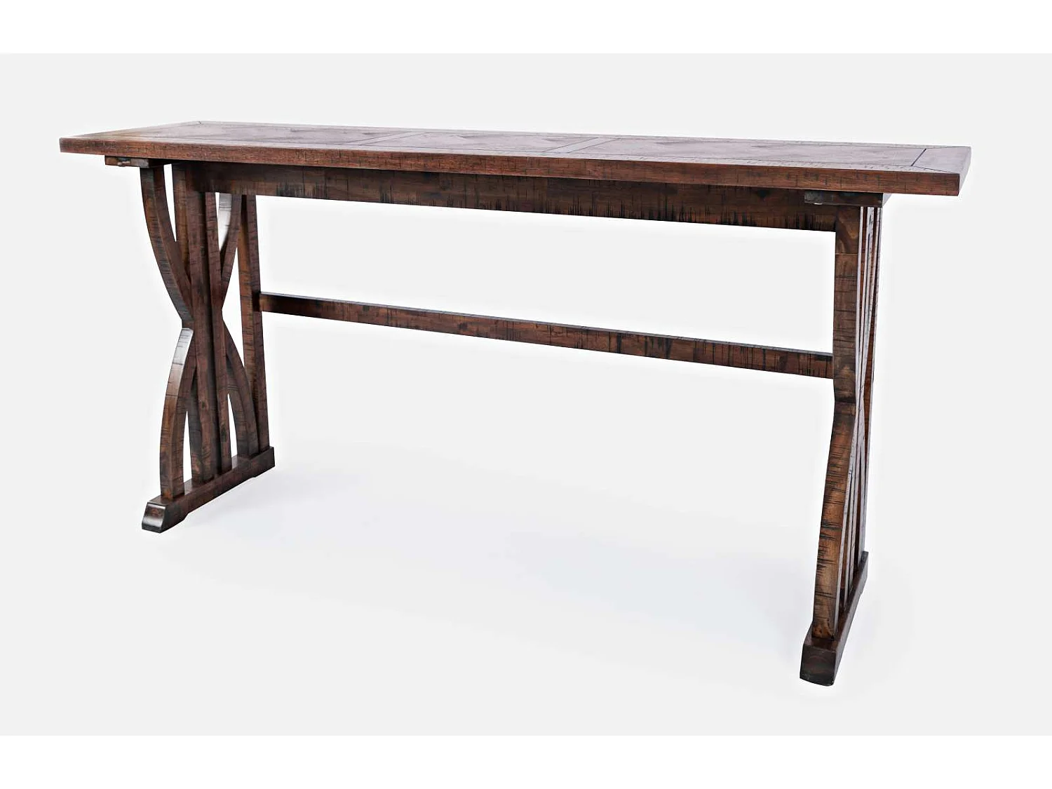 Mesa alta 188x91,5x46 cm marrón oscuro Avola AV1931-74