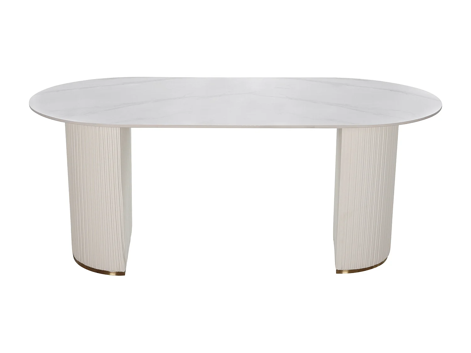 Table 180x75x90 cm blanc modig m95