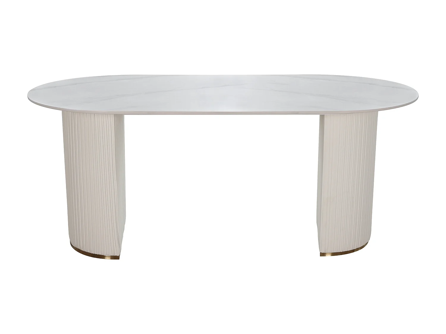 Table 180x75x90 cm blanc modig m95