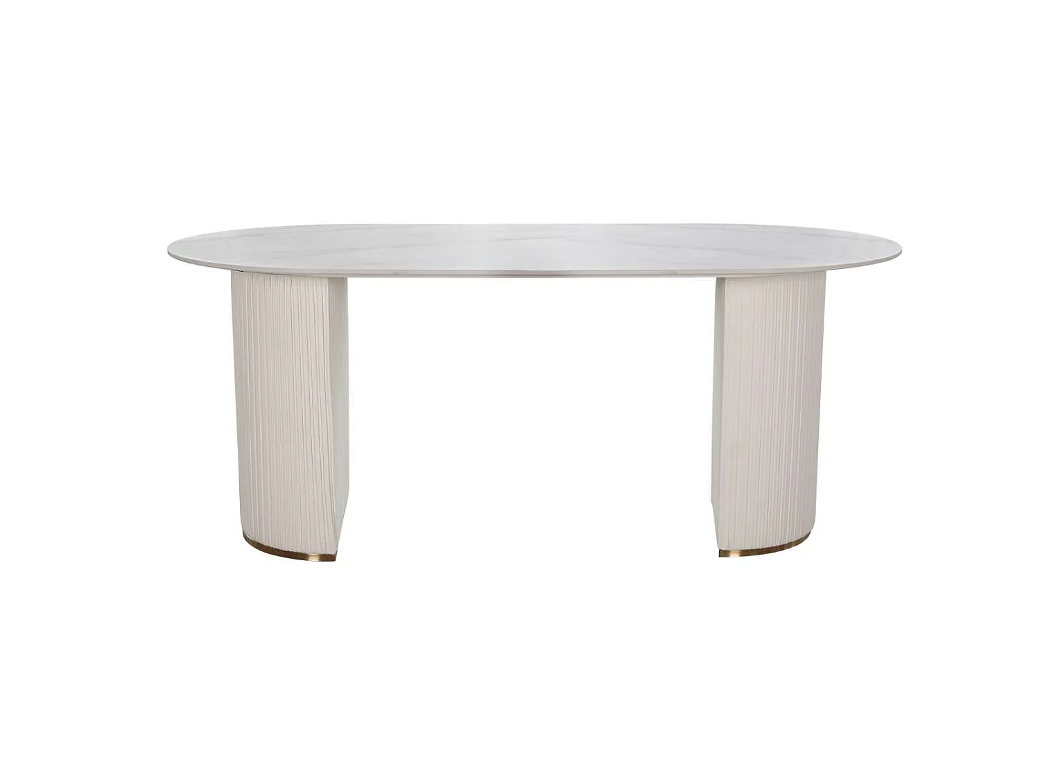 Table 180x75x90 cm blanc modig m95