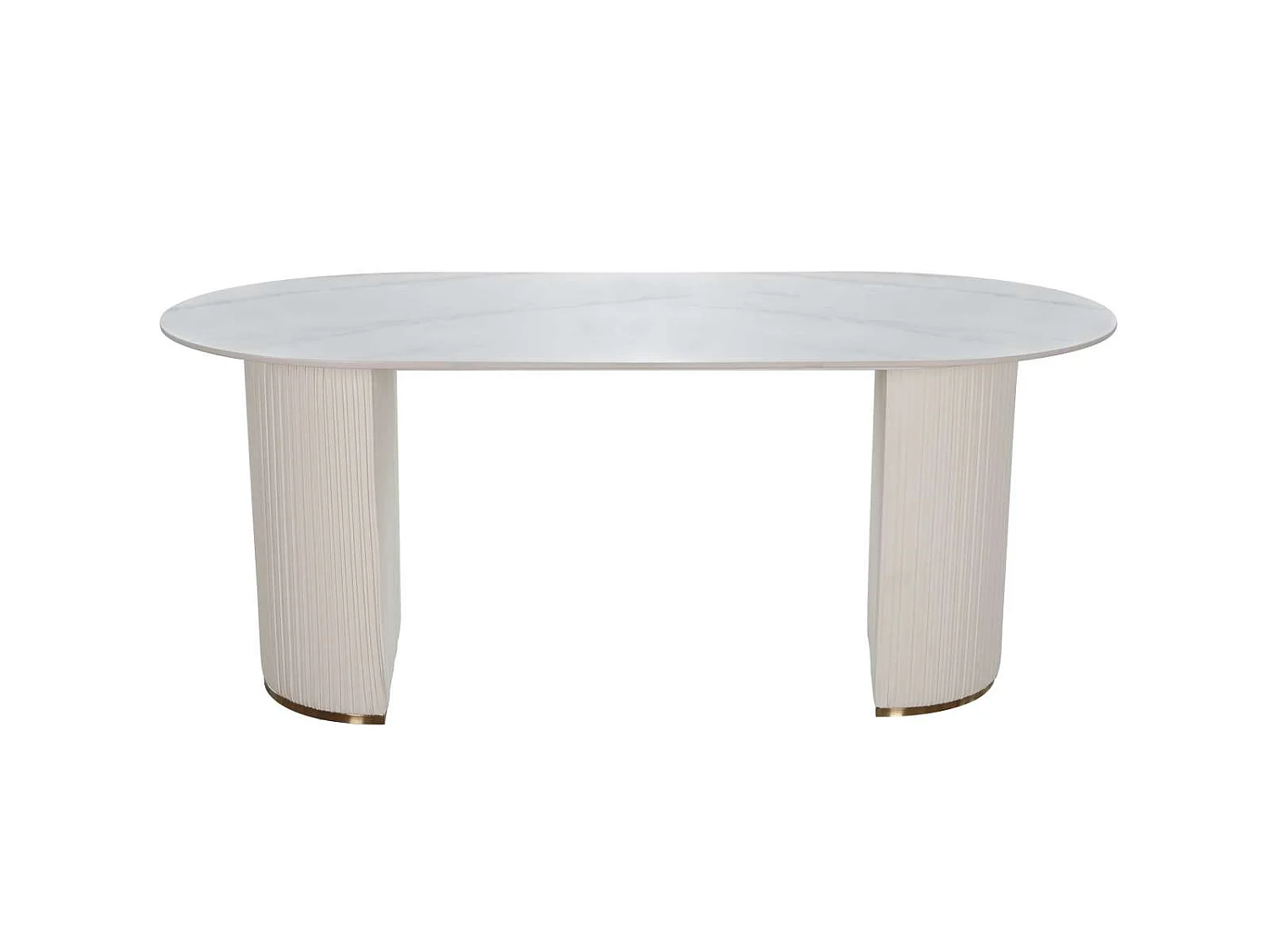 Table 180x75x90 cm blanc modig m95